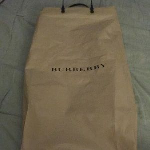 Burberry bag plastic scarf tie etc pre owned gift